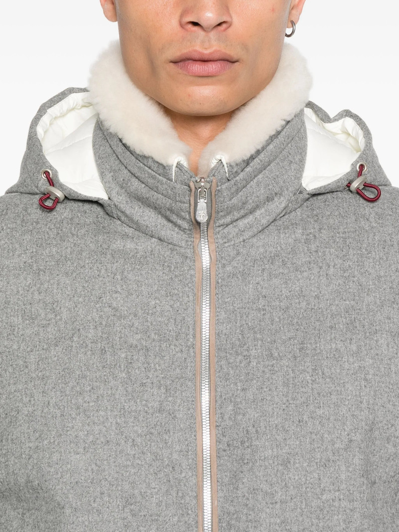 Brunello Cucinelli Brunello Cucinelli Zip Hooded Jacket outlook