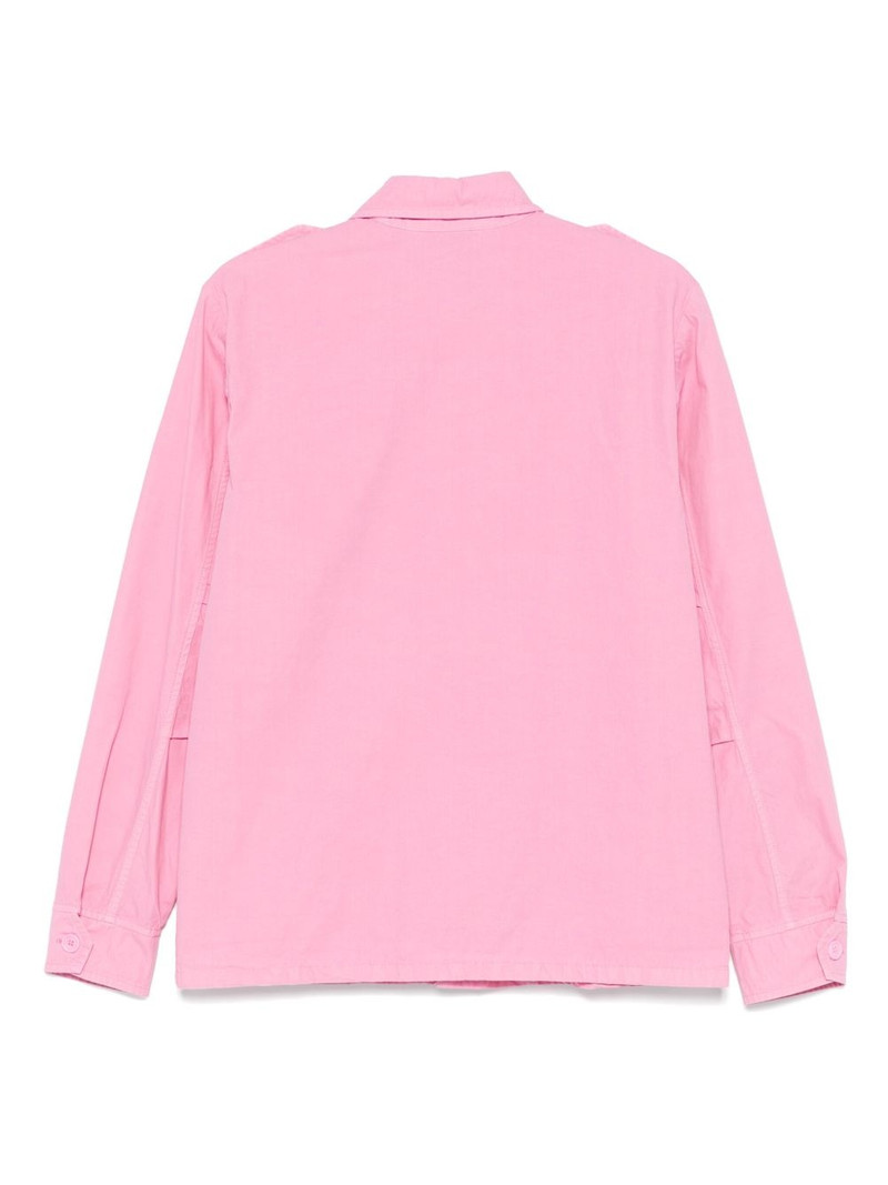 Aspesi detachable-logo shirt outlook