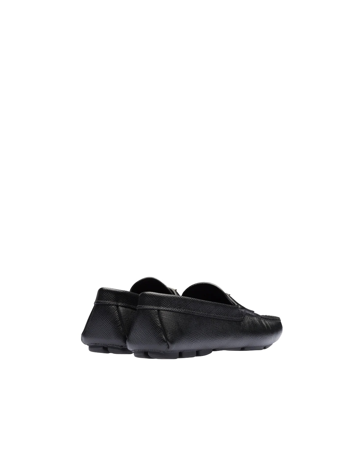 Saffiano Cuir Leather Loafers - 4