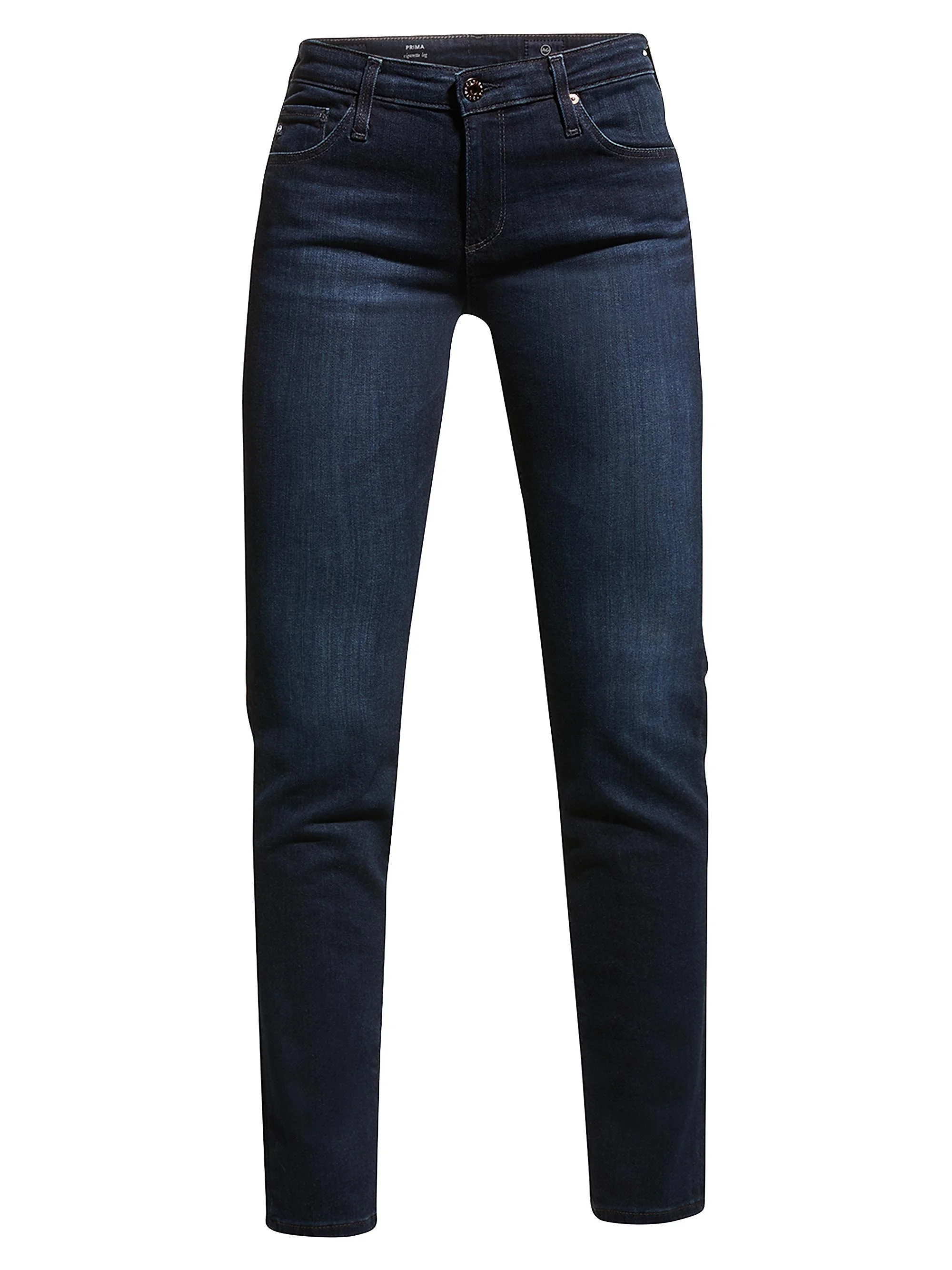 Women's Prima Low-Rise Stretch Skinny Jeans - Blue - 1