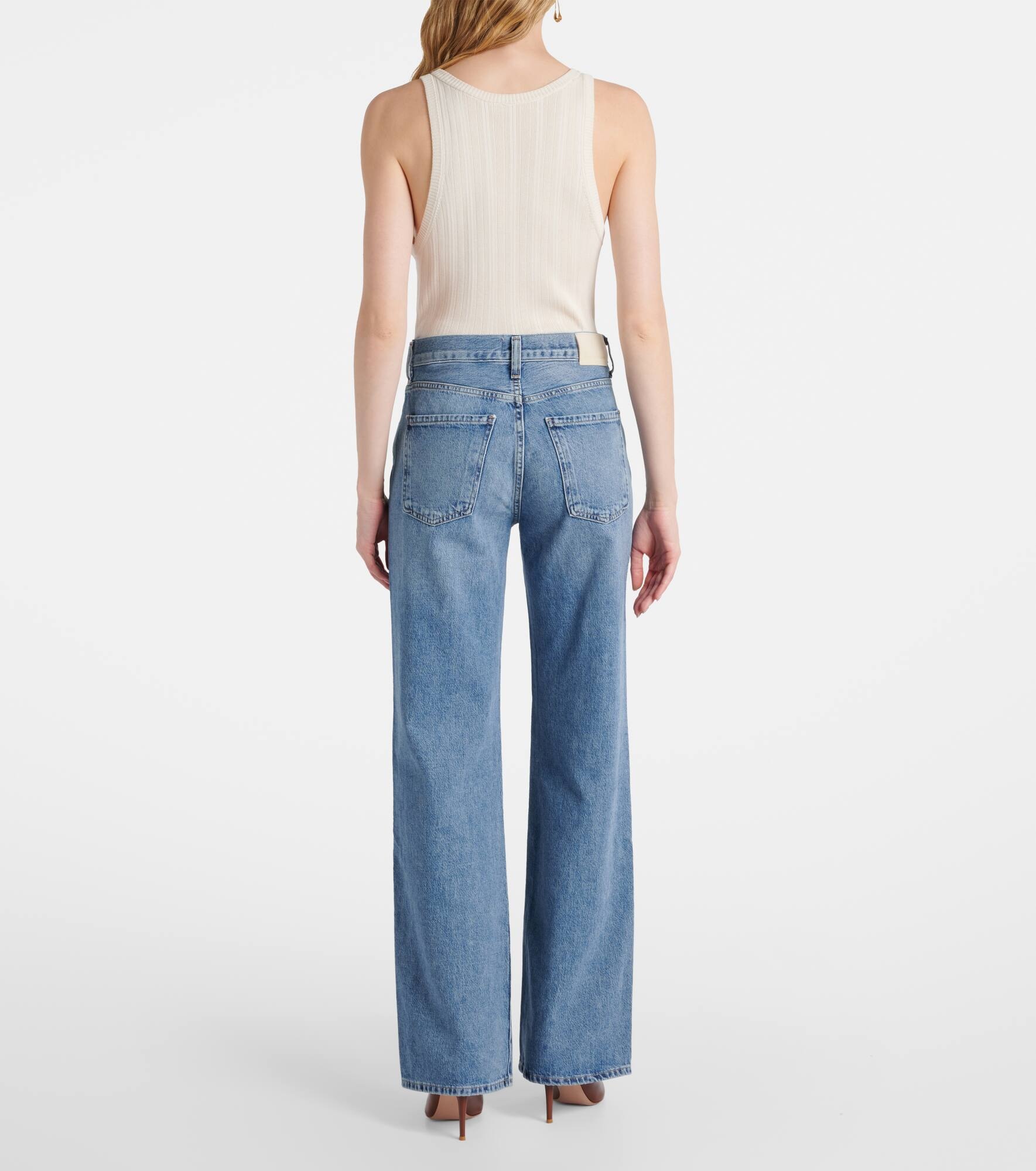 Annina high-rise wide-leg jeans - 3