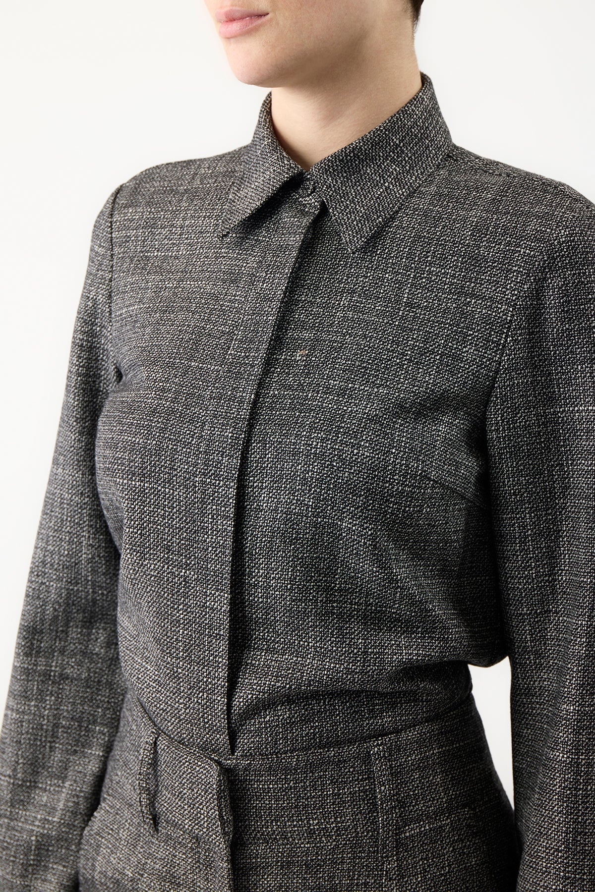Cruz Shirt in Virgin Wool - 5