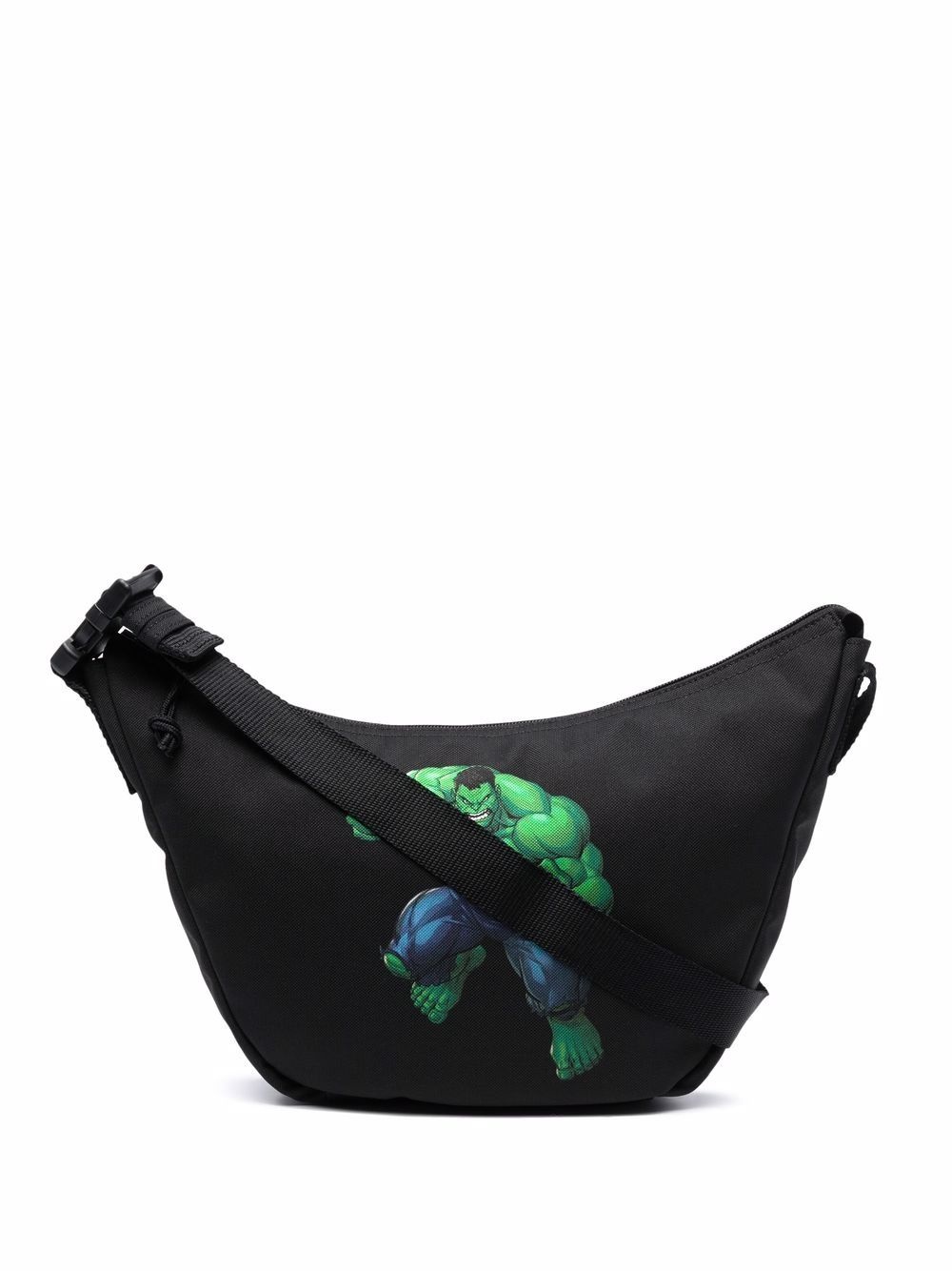 The Hulk-print Explorer shoulder bag - 1