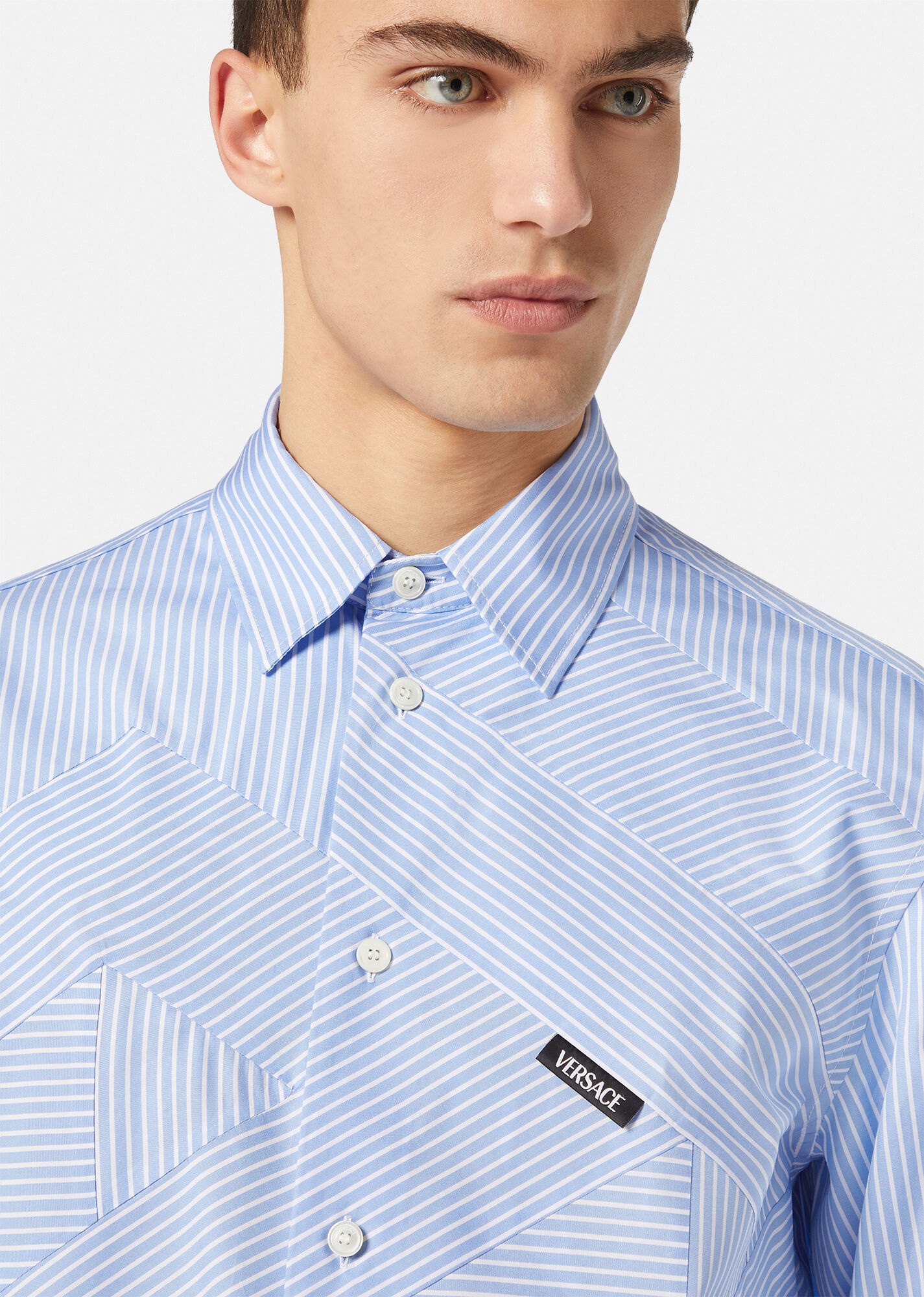 La Greca Pinstripe Shirt - 5