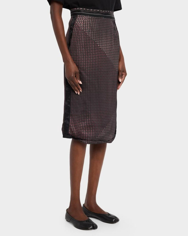 Paisley Print Midi Pencil Skirt 4