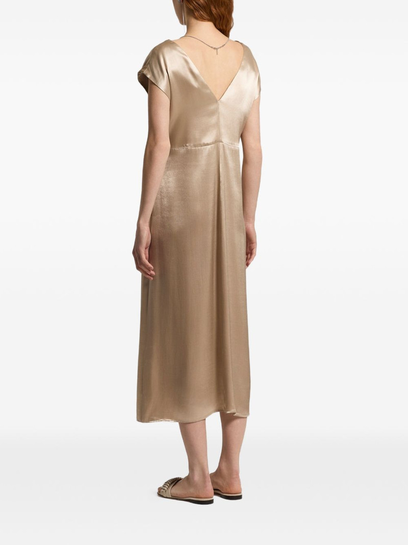 V-neck midi dress 3