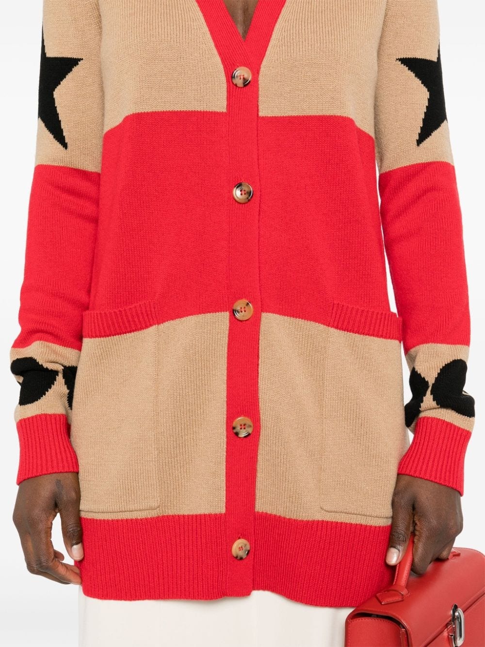 Valido 1951-motif striped cardigan - 5