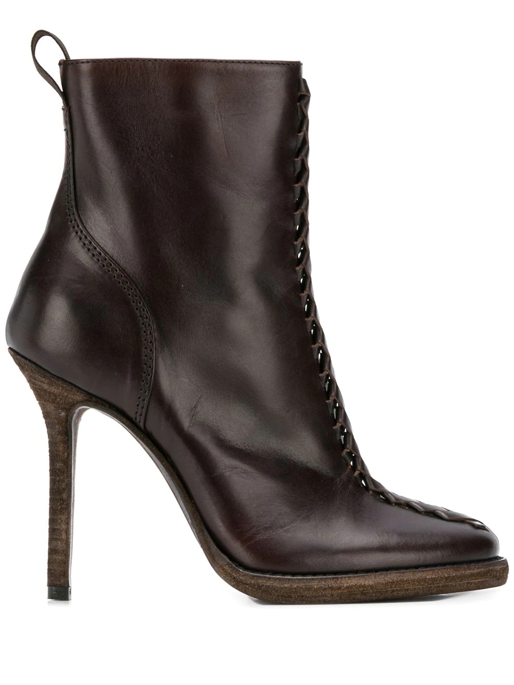 zipped ankle boots - 1