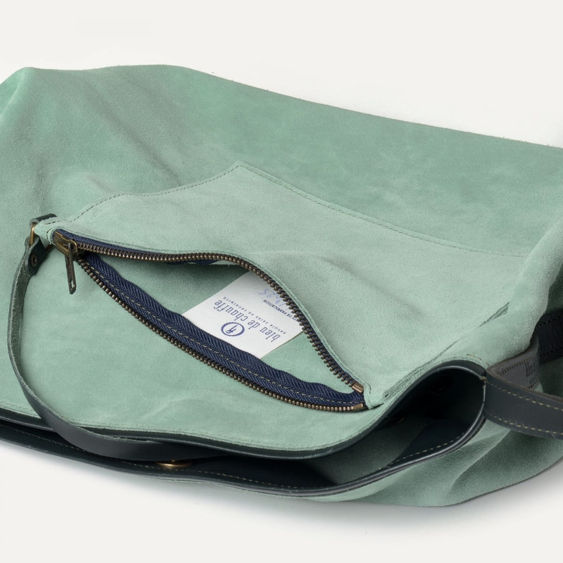 SOFIA BUCKET BAG - JADE GREEN 4