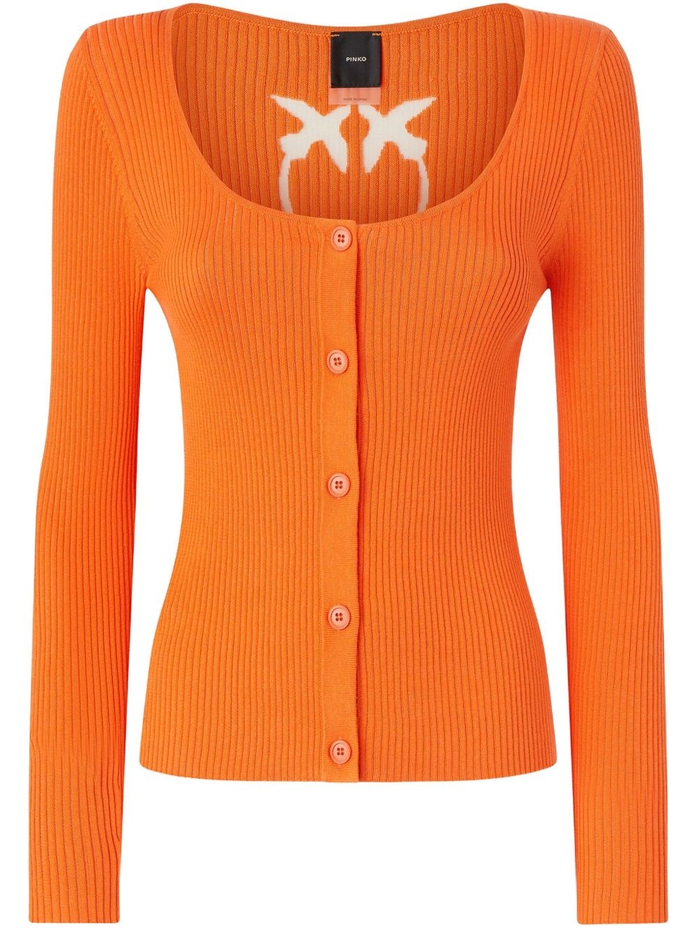 cut-out cardigan - 1