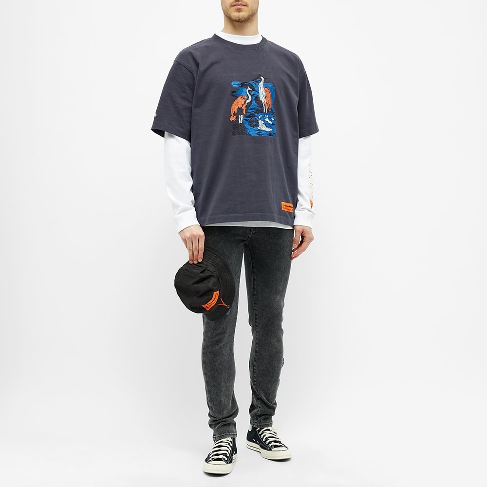 Heron Preston Embroidered Herons Regular Tee - 7