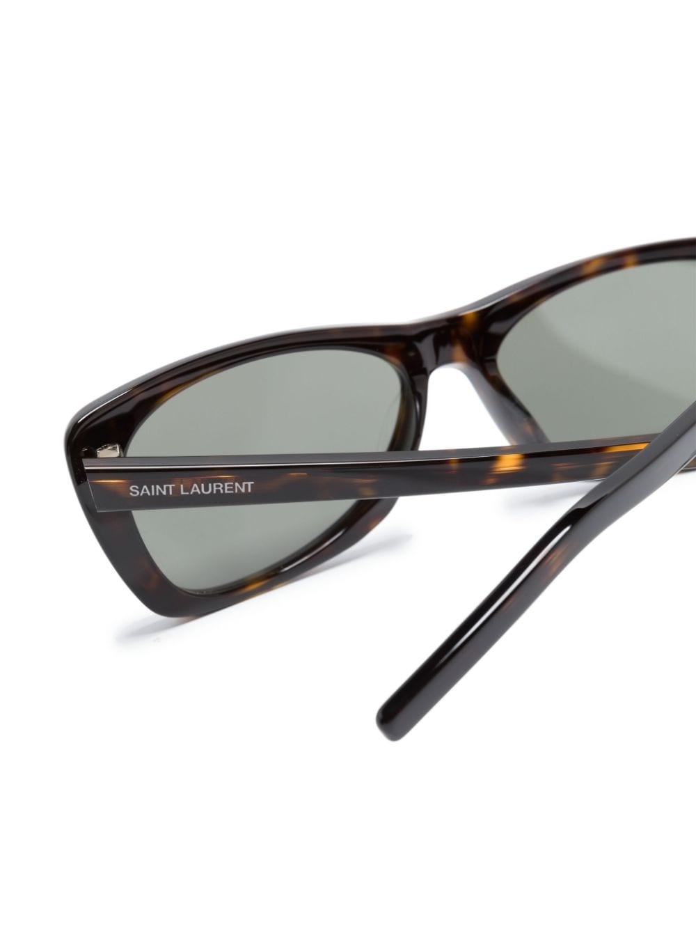 logo-engraved rectangular-frame sunglasses - 3