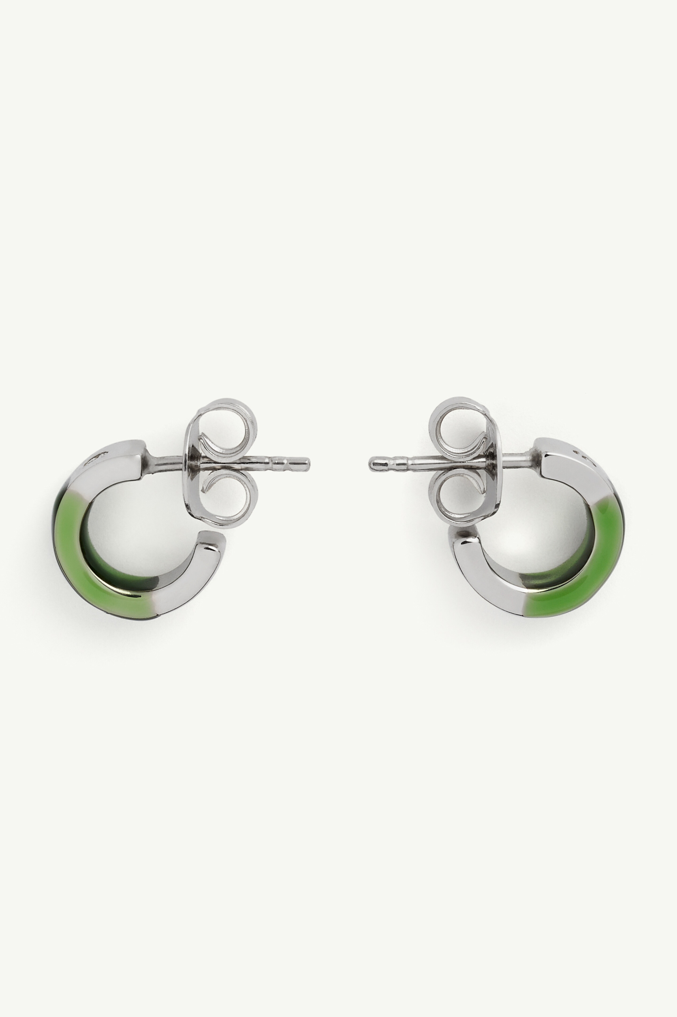 Engraved Numeric Signature Earrings 3