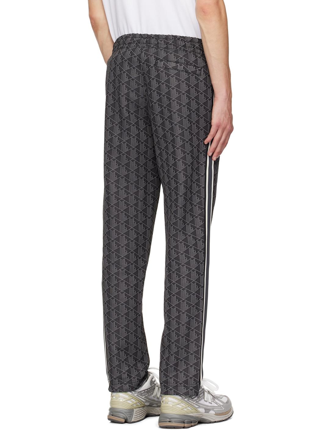 Gray Monogram Sweatpants - 3