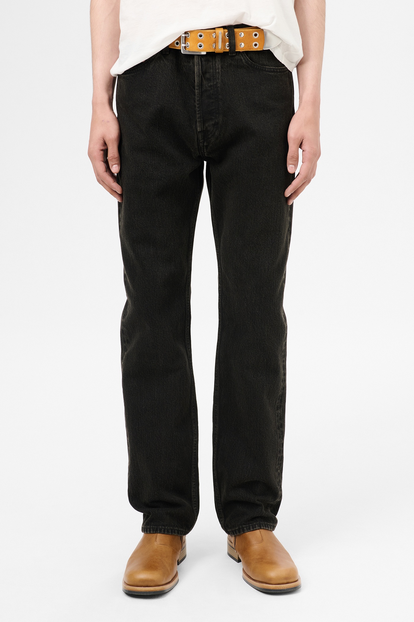 First Cut Kamari Black Chain Twill - 3