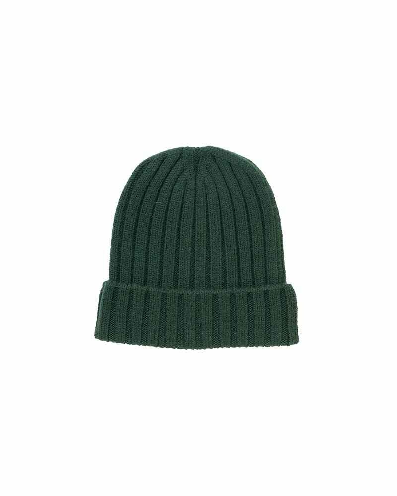 KNIT CAP GREEN - 2