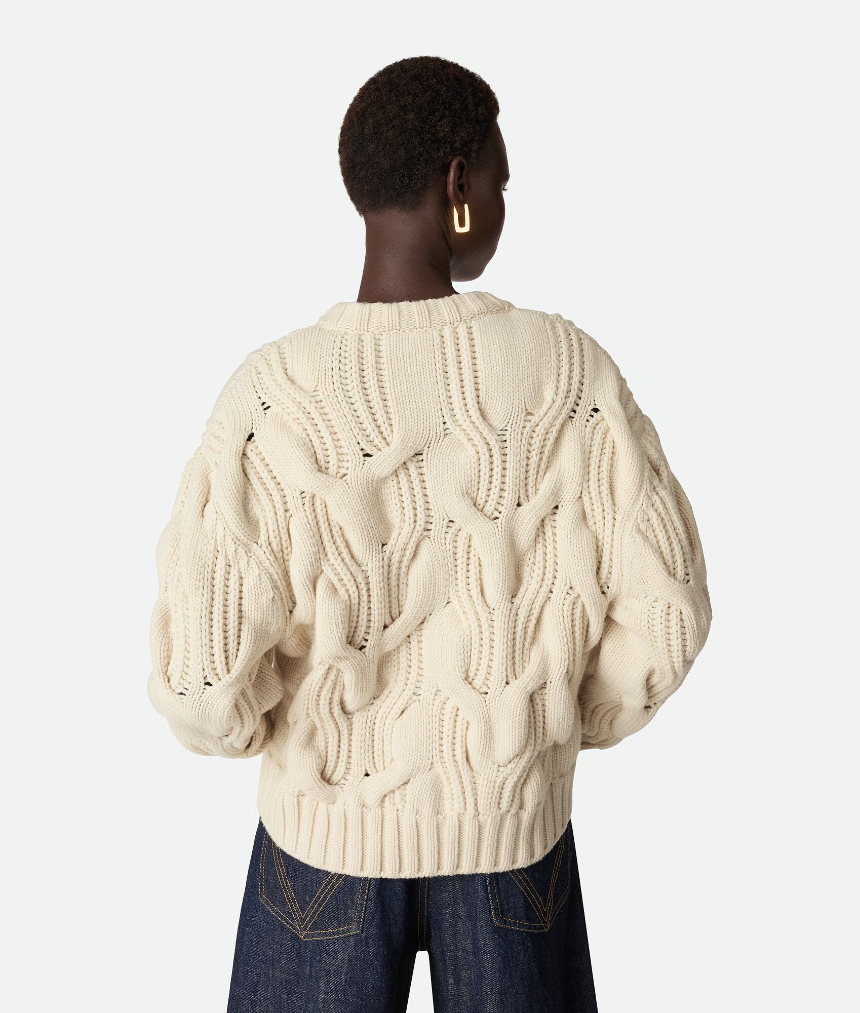 Wool Cardigan - 3