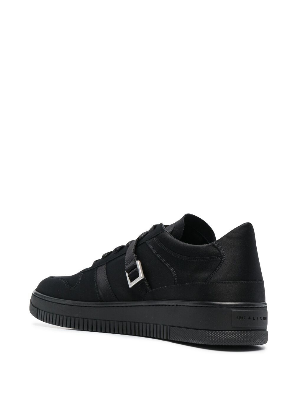 buckle-trim low-top sneakers - 3