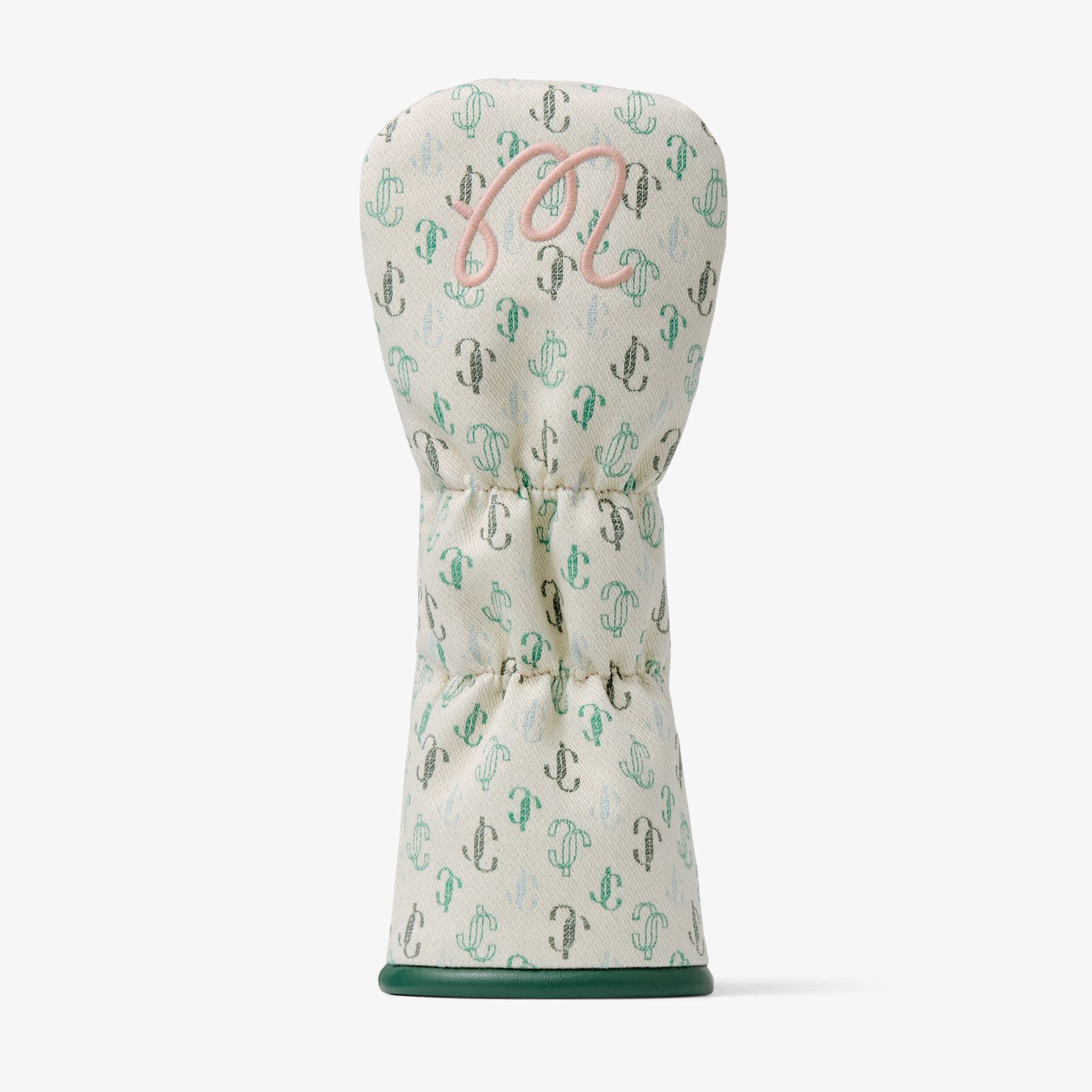 Jimmy Choo / Malbon 2.0 Head Cover Small 
Monogram Embroidered Canvas Hybrid Cover - 4