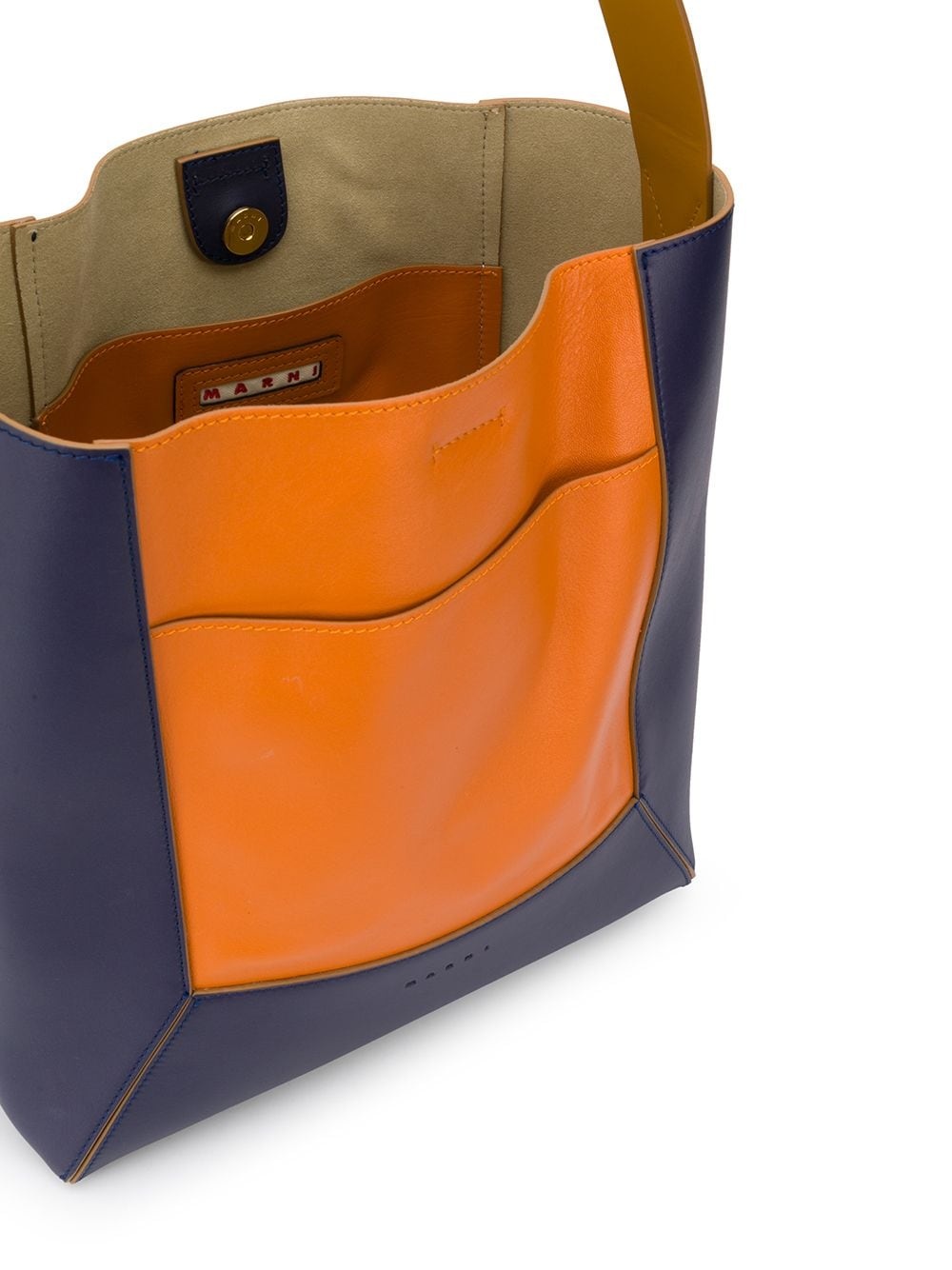 colour-block tote bag - 5