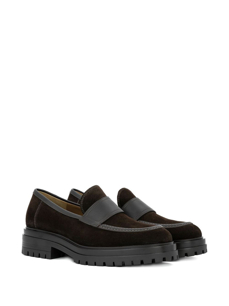 Gianvito Rossi Paul loafers outlook