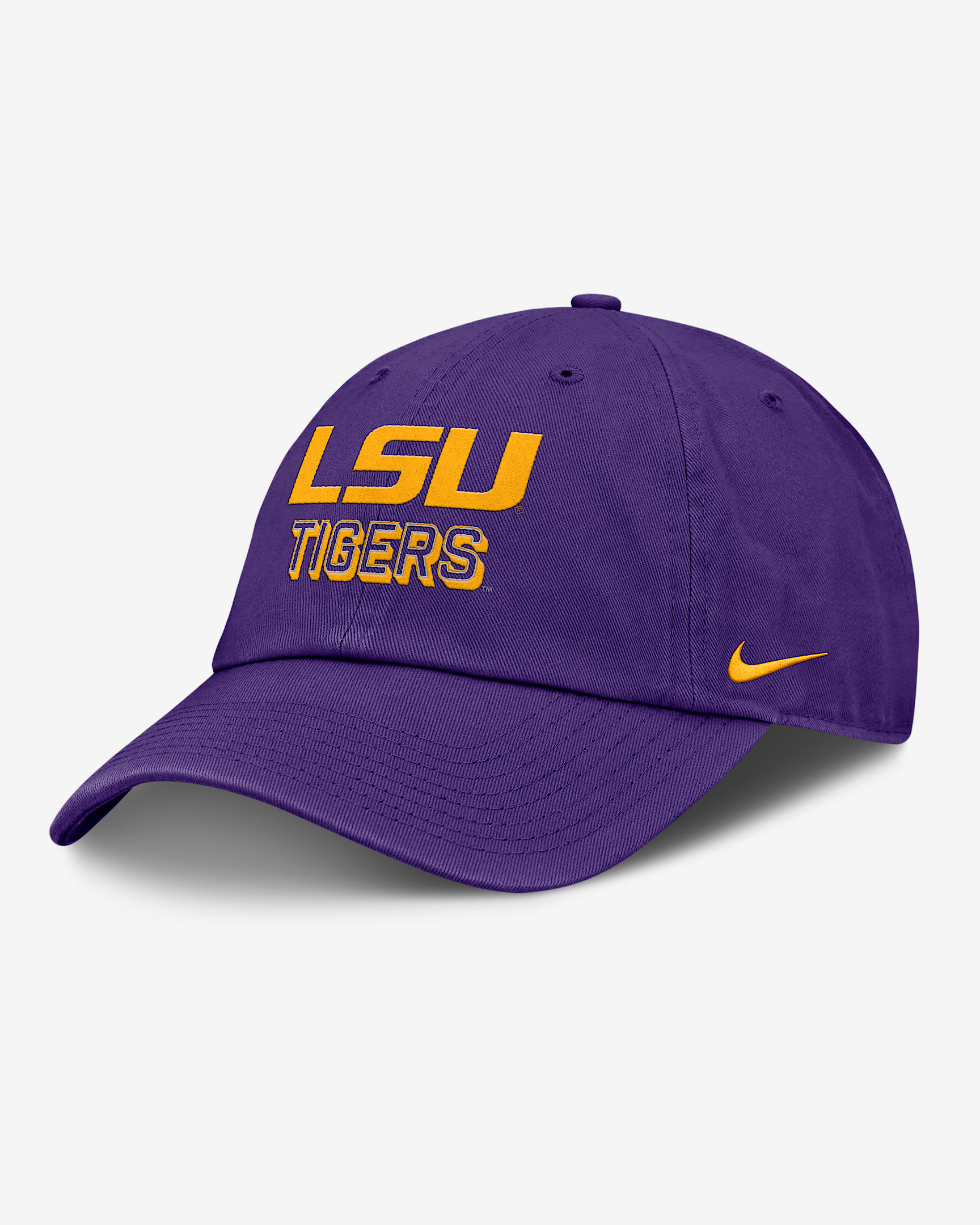 LSU On-Field Club Gameday Men's Nike College Adjustable Hat - 1