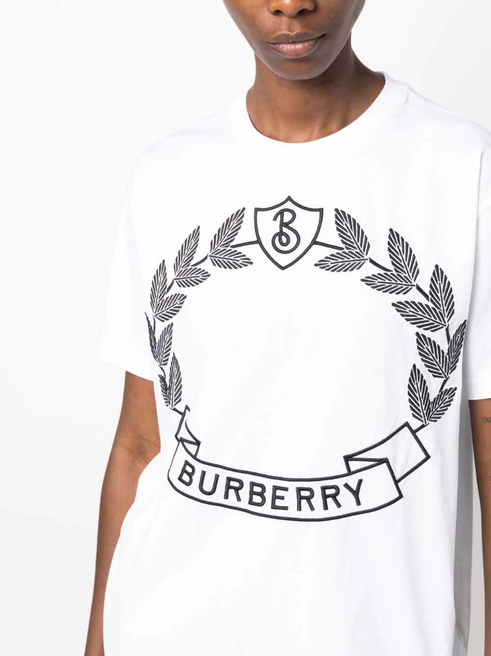 Burberry logo-print cotton T-shirt | REVERSIBLE