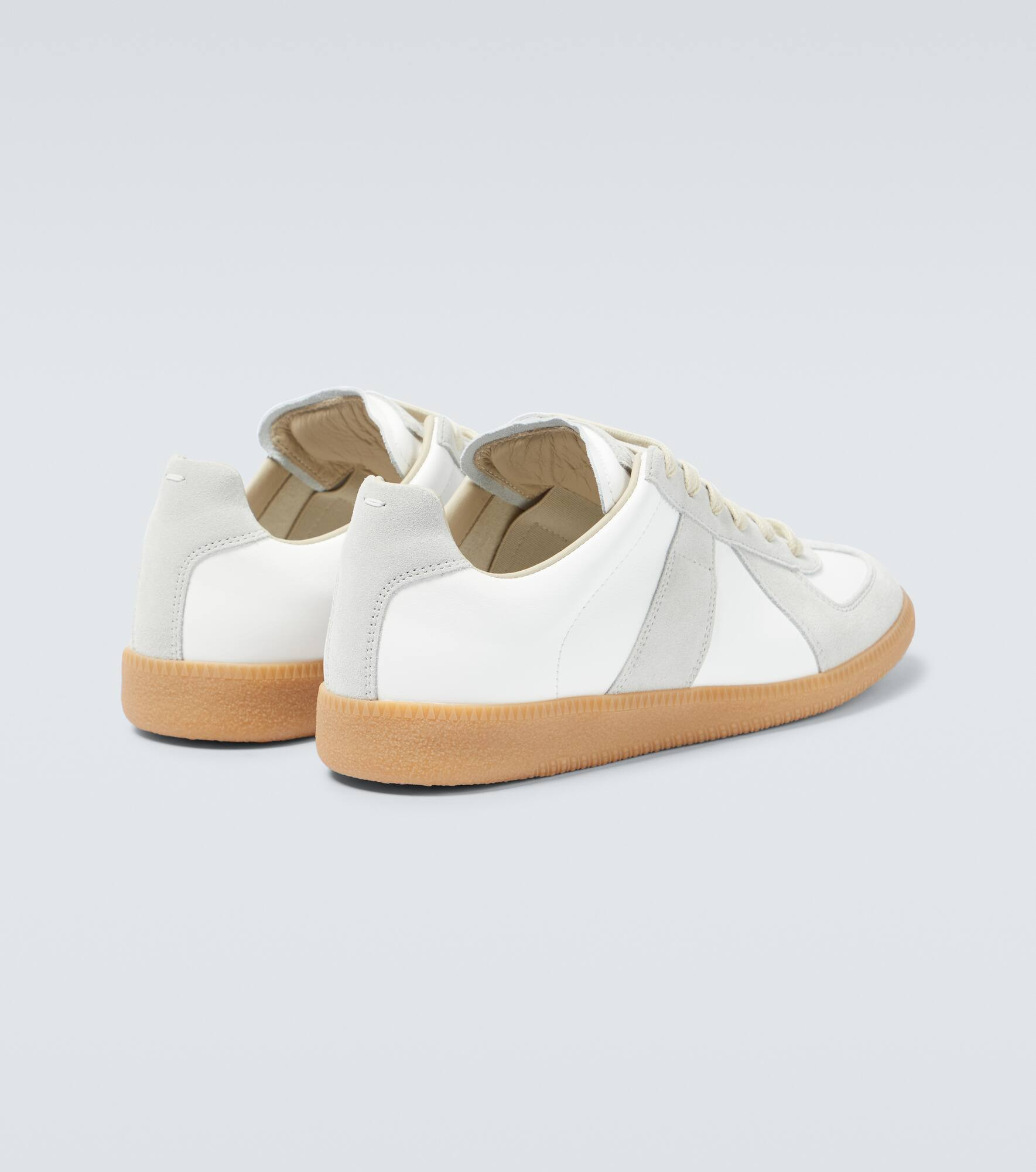 Replica leather and suede sneakers - 6