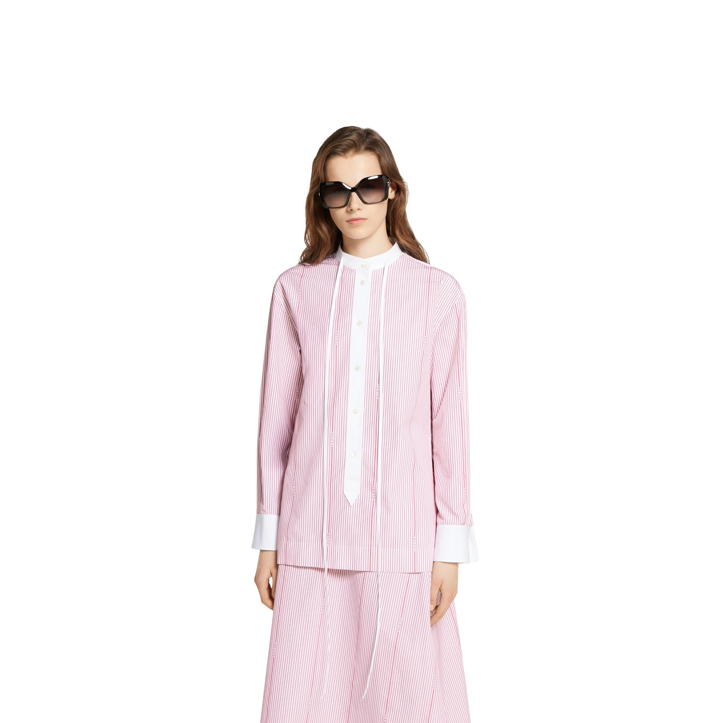 Gucci cotton fil coupé shirt - 3