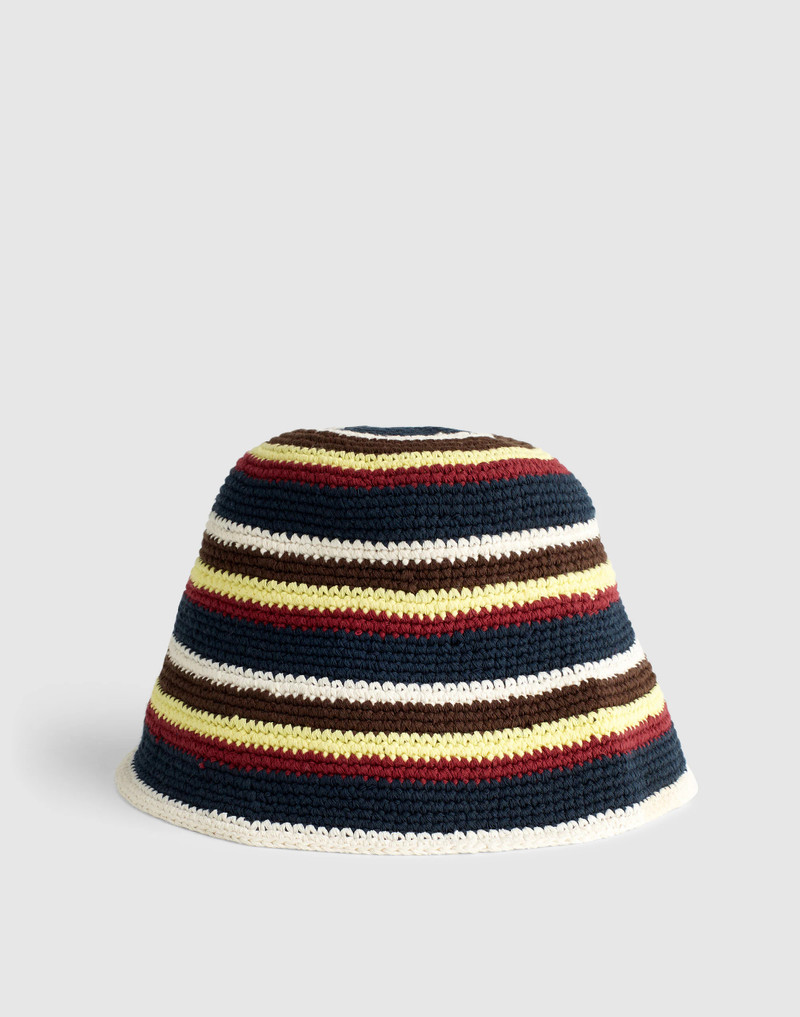 Crochet-Knit Bucket Hat 1