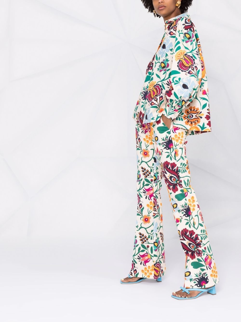 Poet floral-print shirt - 4