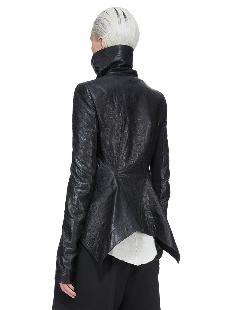Black Temple Naska Biker Leather Jacket 3