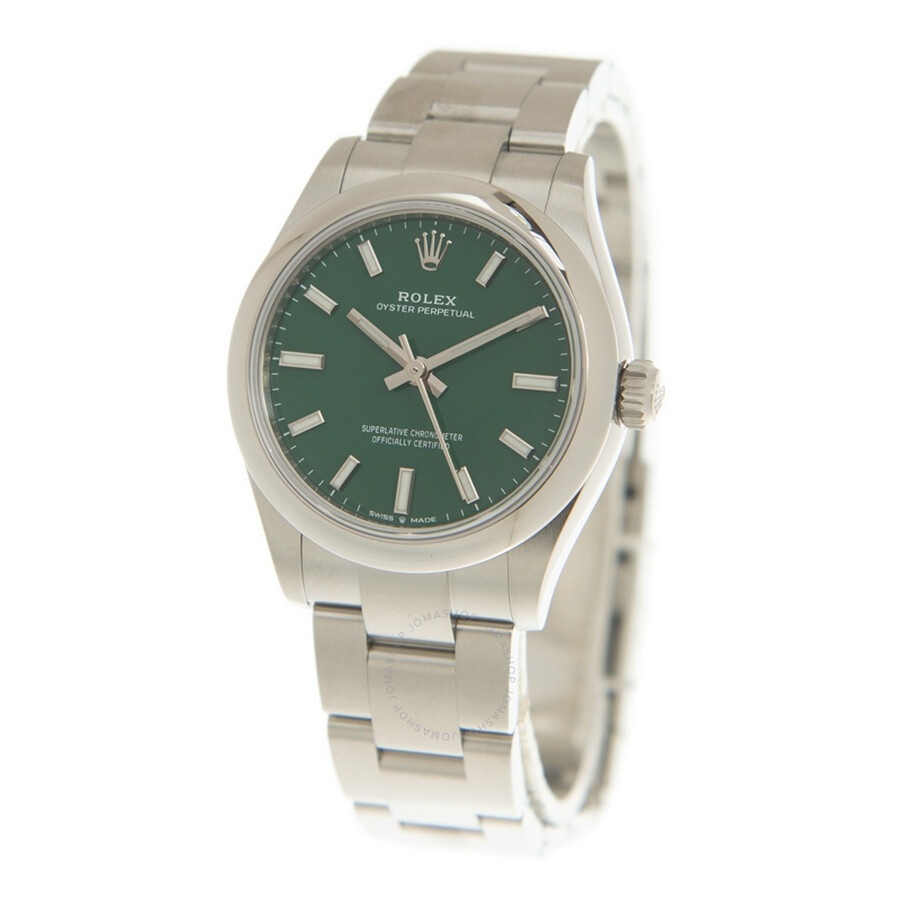 Rolex Oyster Perpetual 31 Automatic Green Dial Ladies Watch 277200GNSO - 3