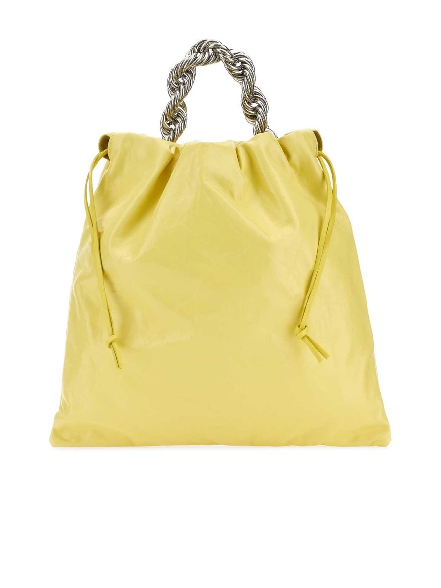 Leather Bucket Bag - 1