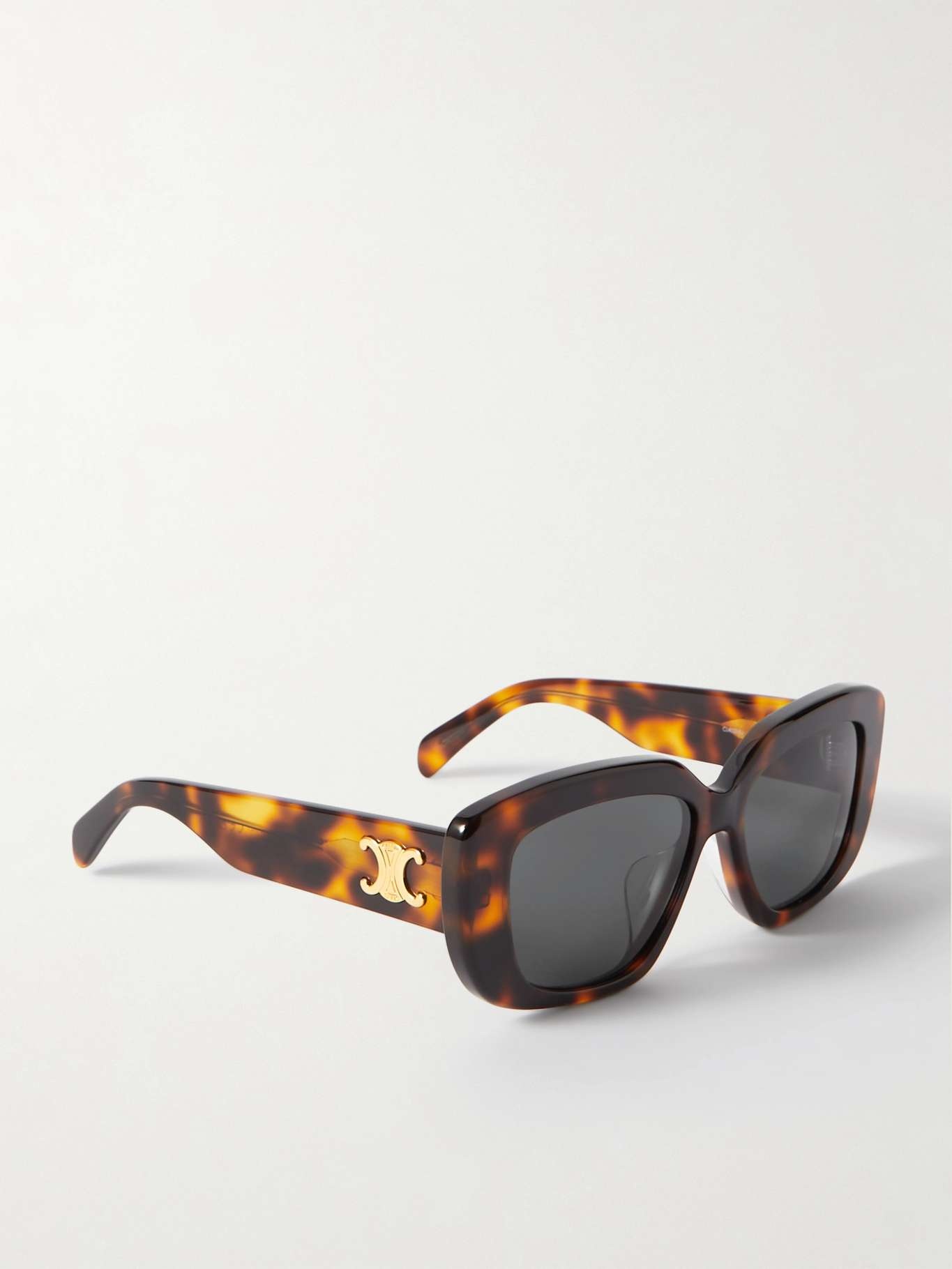 Rectangular-frame acetate sunglasses - 2