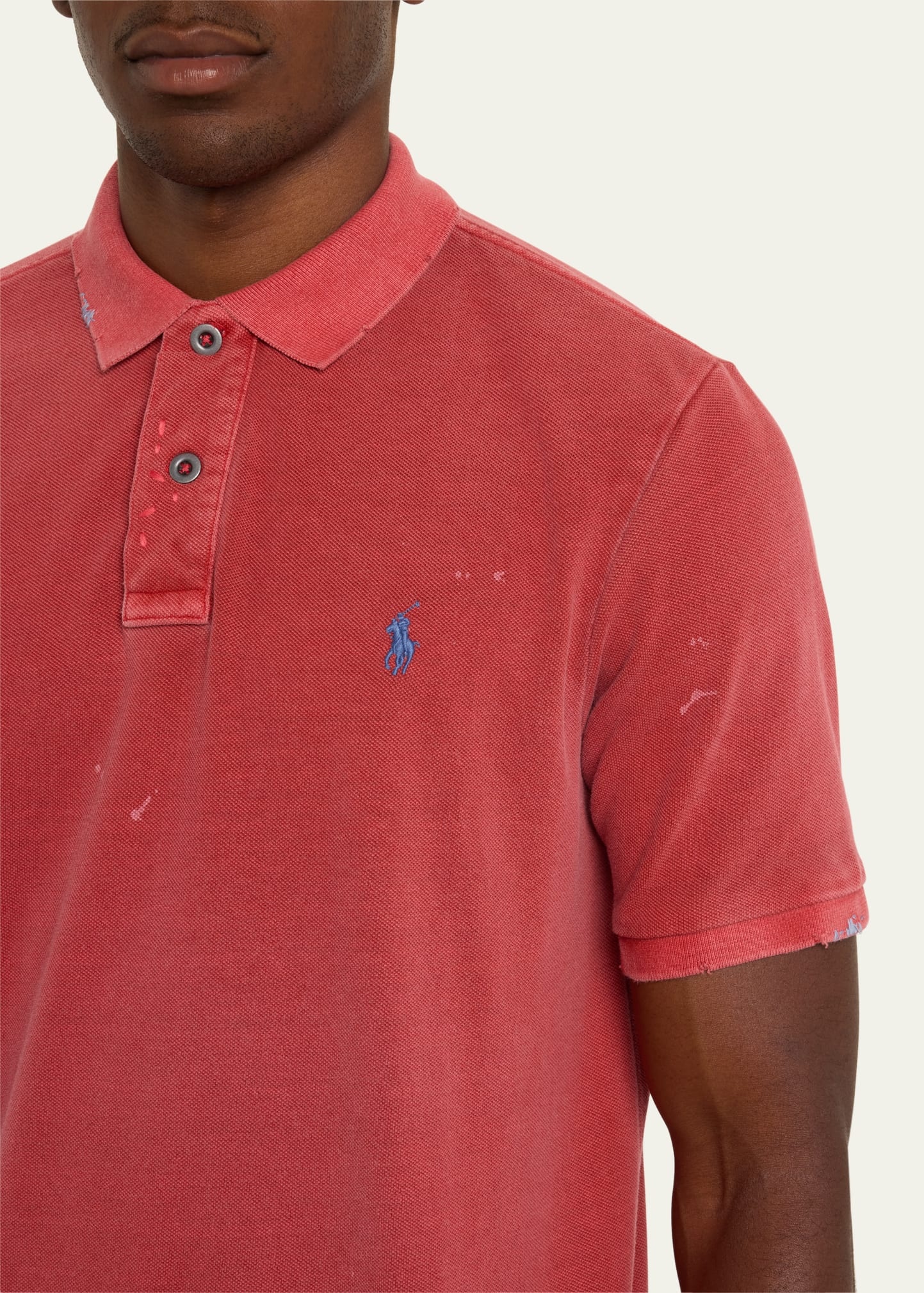 Men's Weathered Polo Shirt - 5