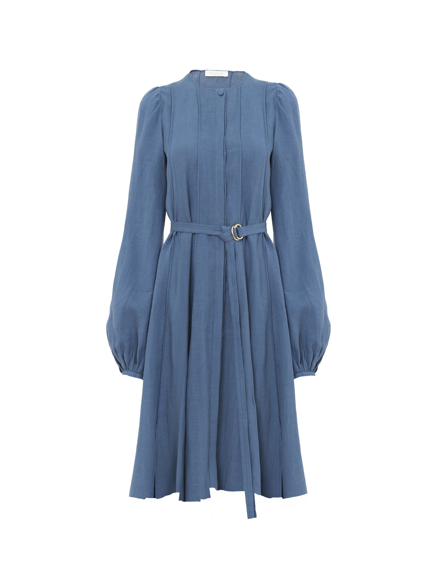 PLEATED MIDI DRESS - 1