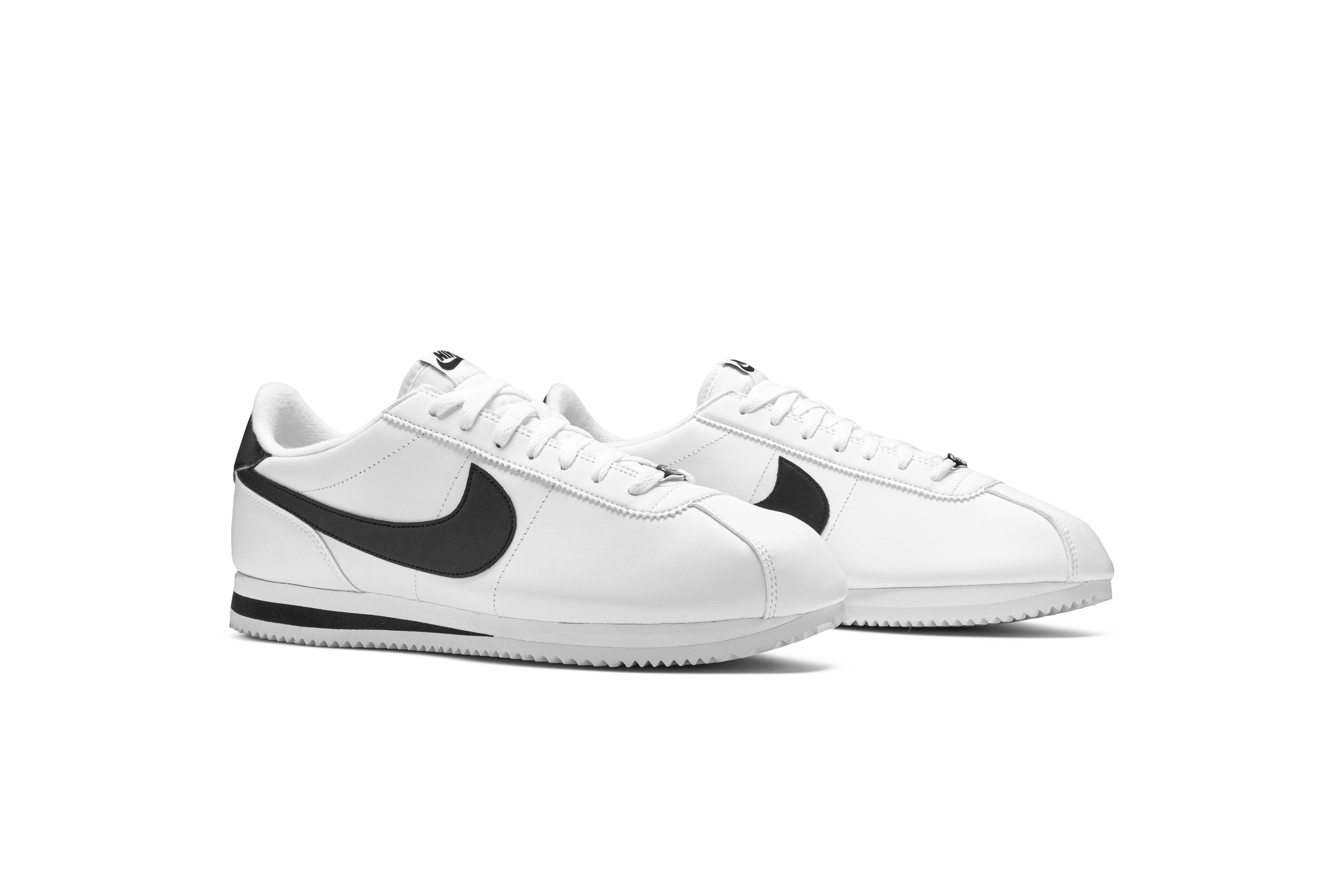 Cortez Basic Leather 'White Black' - 8
