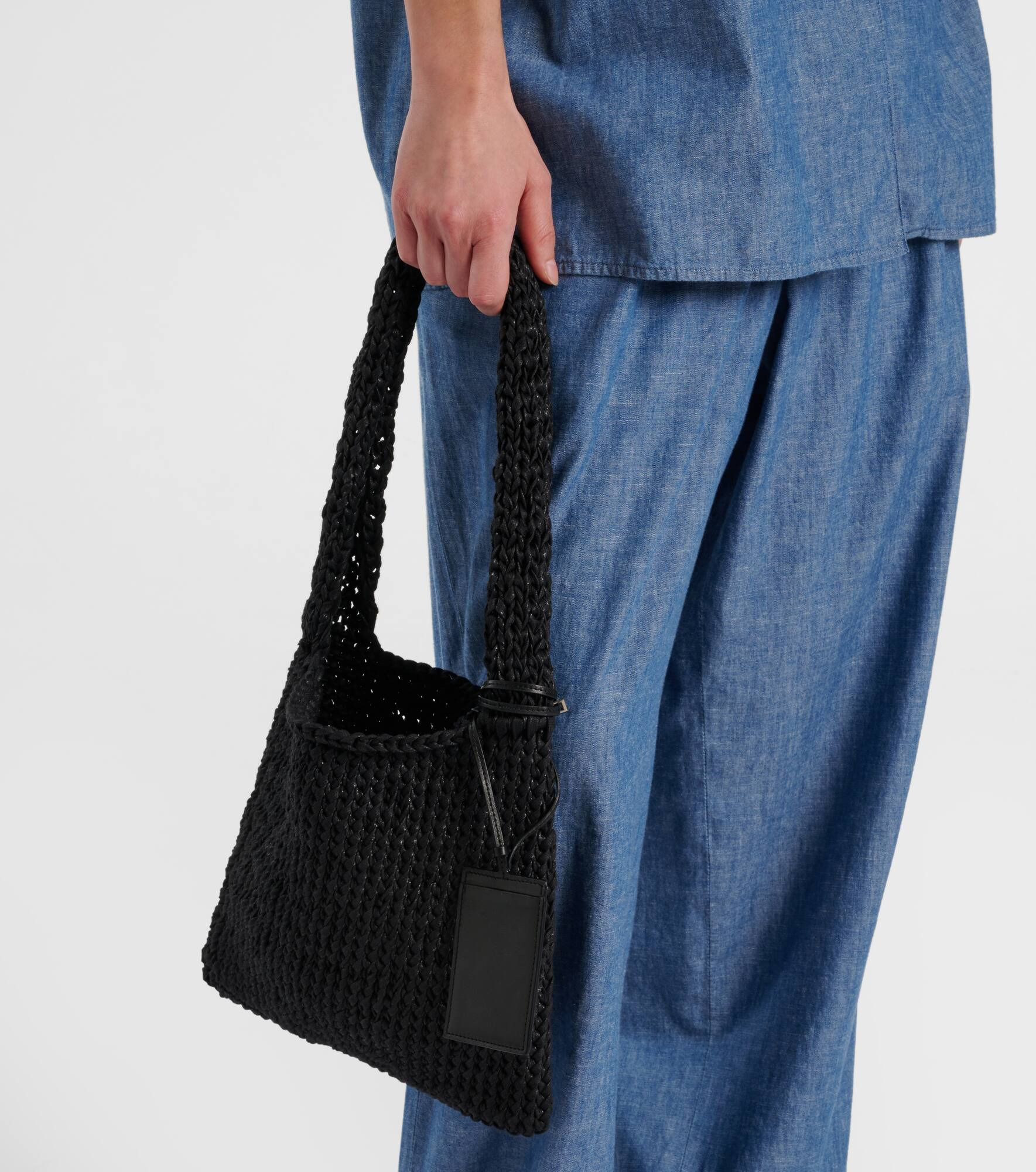 Didion woven shoulder bag - 7