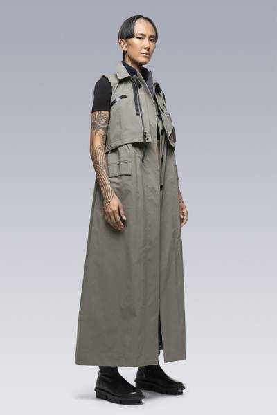 ACRONYM SAC-J6010 sacai / ACRONYM Trench Dress Alpha Green outlook