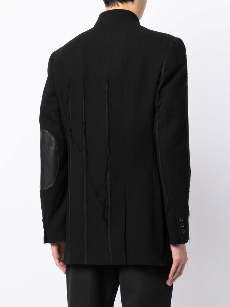 button-up long-sleeve blazer 4