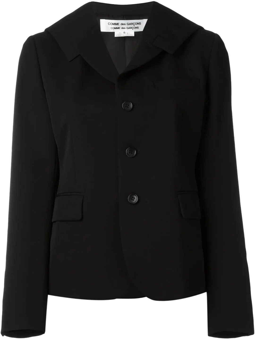 Wool Gabardine x Wool Heavy Jacket - 1