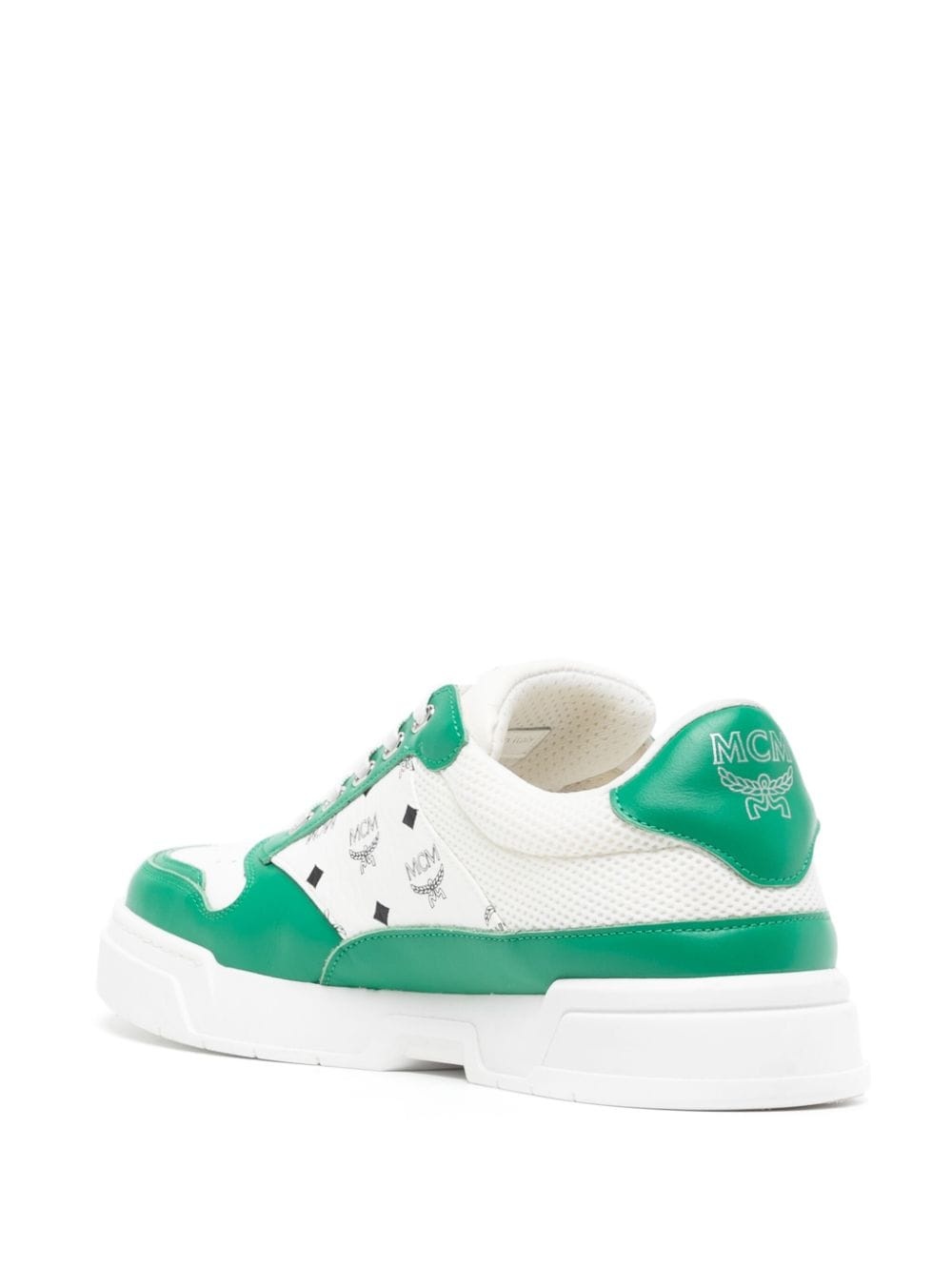 Skyward monogram-print low-top sneakers - 3