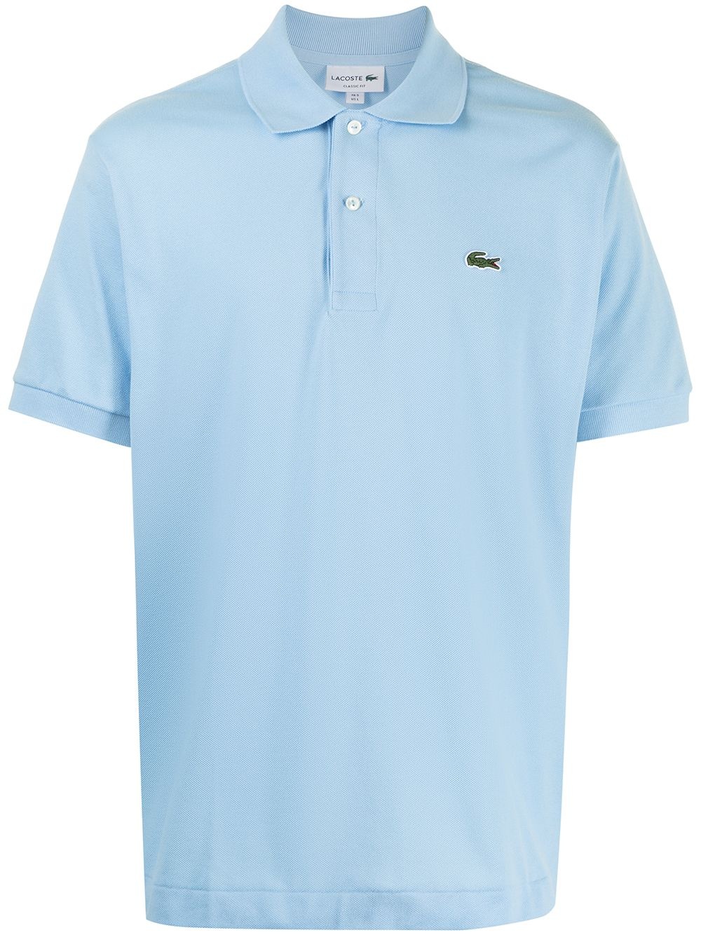 logo-embroidered polo shirt - 1