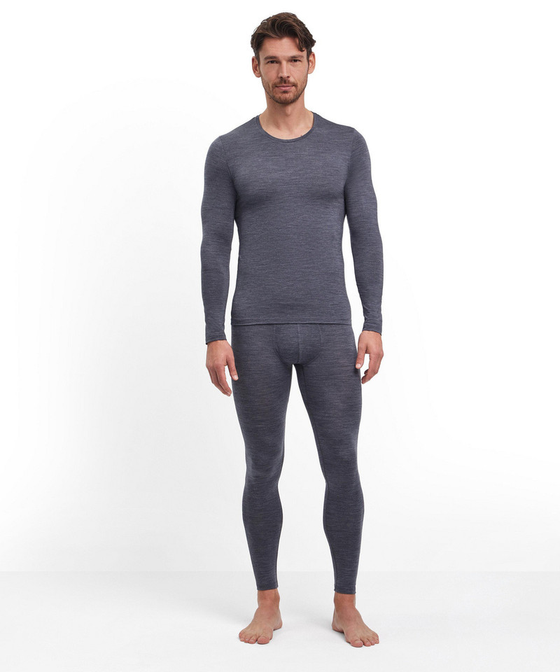 FALKE Men Long-sleeve shirt Daily ClimaWool outlook