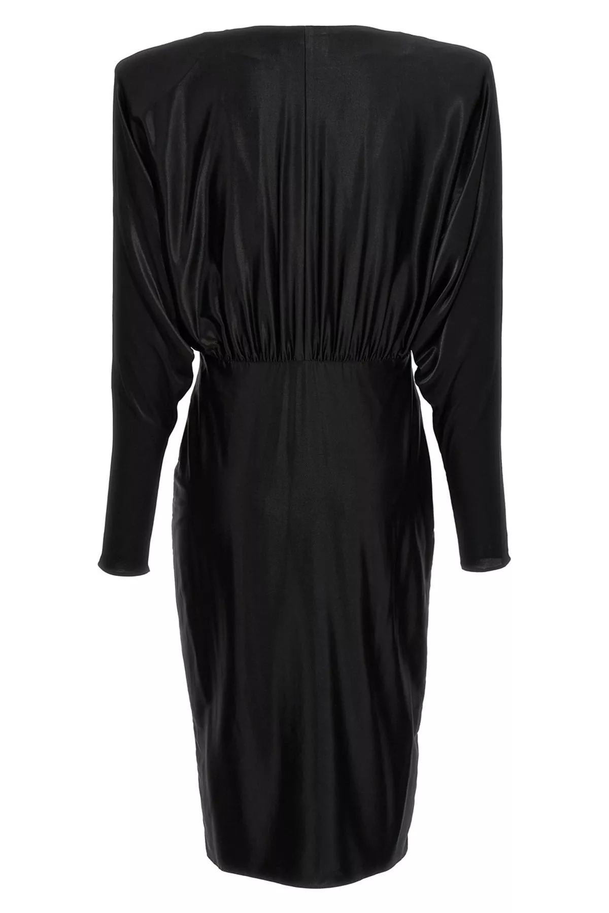 V-neck jersey dress - 3