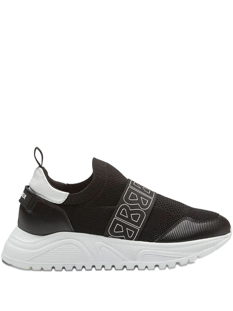Malaga 24 logo-strap sneakers 1
