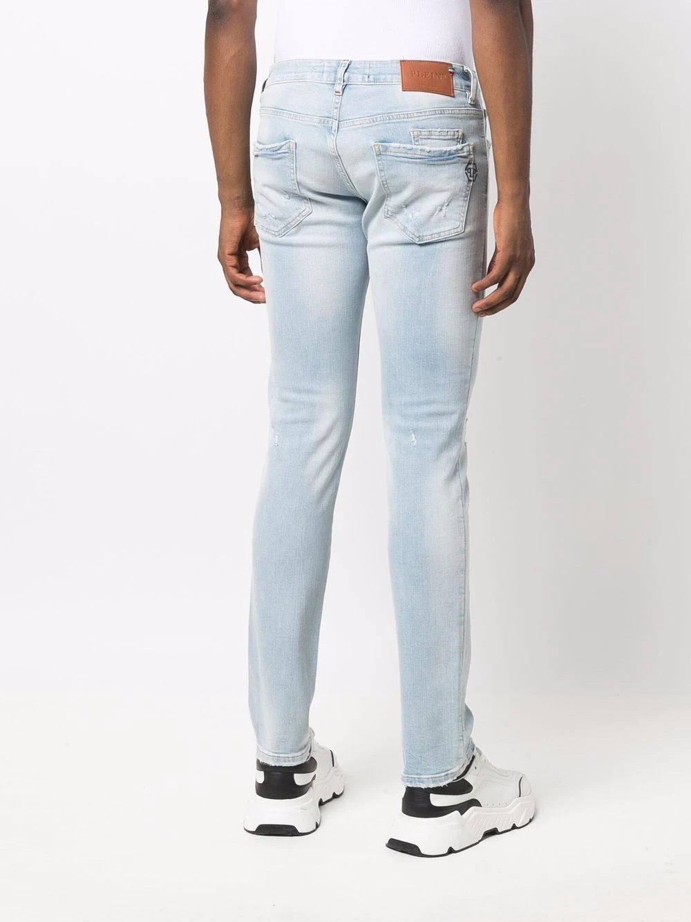 Super Straight-cut faded jeans - 4