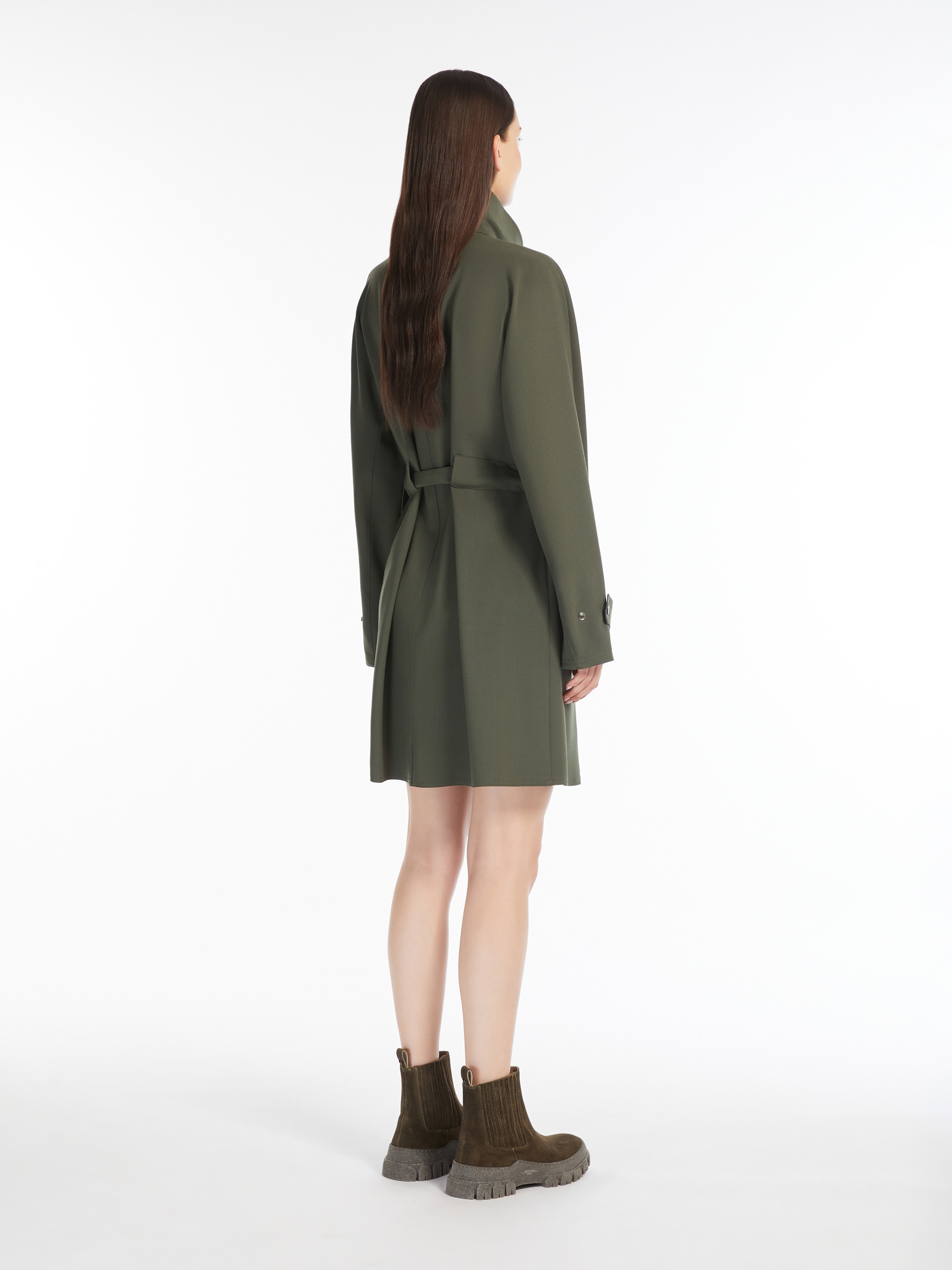 BRIOSO Wool gabardine dress - 4