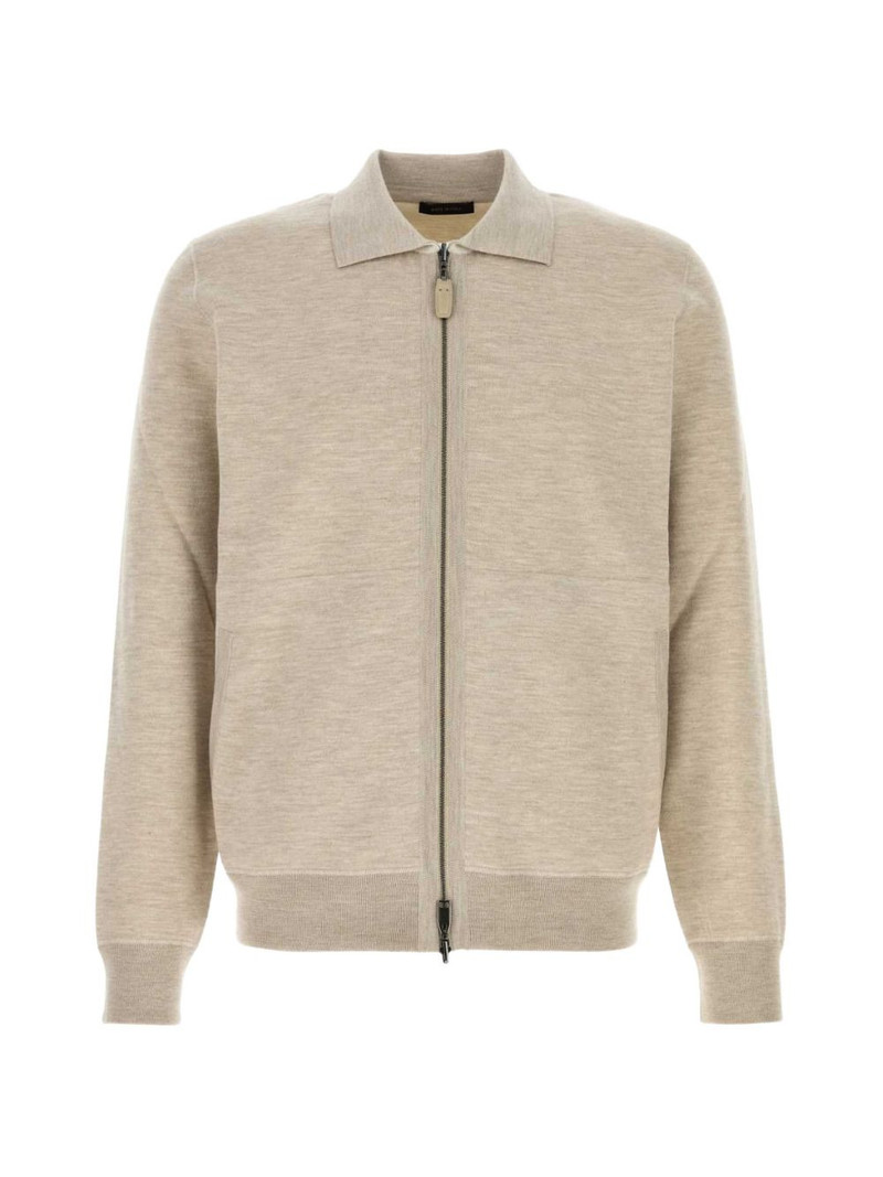 zip-up cardigan 1